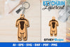 Keychain Diving Lasercut SVG Bundle