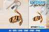 Keychain Diving Lasercut SVG Bundle