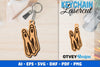 Keychain Diving Lasercut SVG Bundle