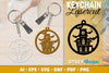 Keychain Halloween Lasercut SVG Bundle