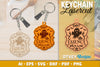 Keychain Halloween Lasercut SVG Bundle