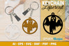Keychain Halloween Lasercut SVG Bundle