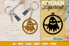 Keychain Halloween Lasercut SVG Bundle