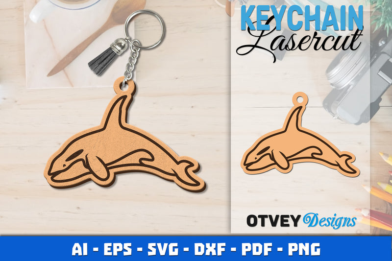 Keychain Sea Animals Lasercut SVG Bundle 701 - CraftNest - Digital Crafting and Art