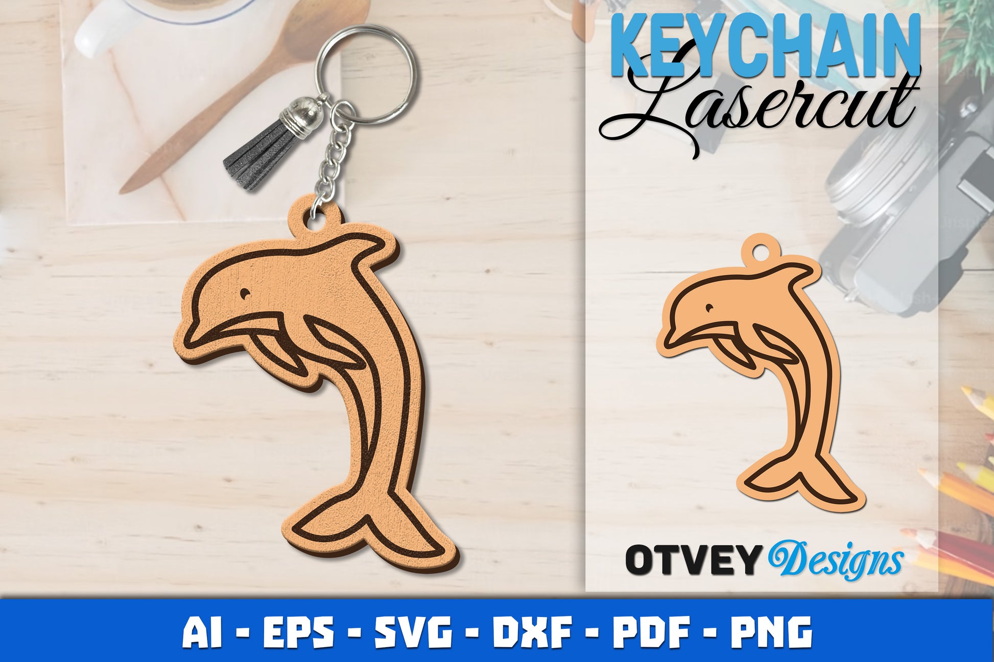 Keychain Sea Animals Lasercut SVG Bundle 311 - CraftNest - Digital Crafting and Art