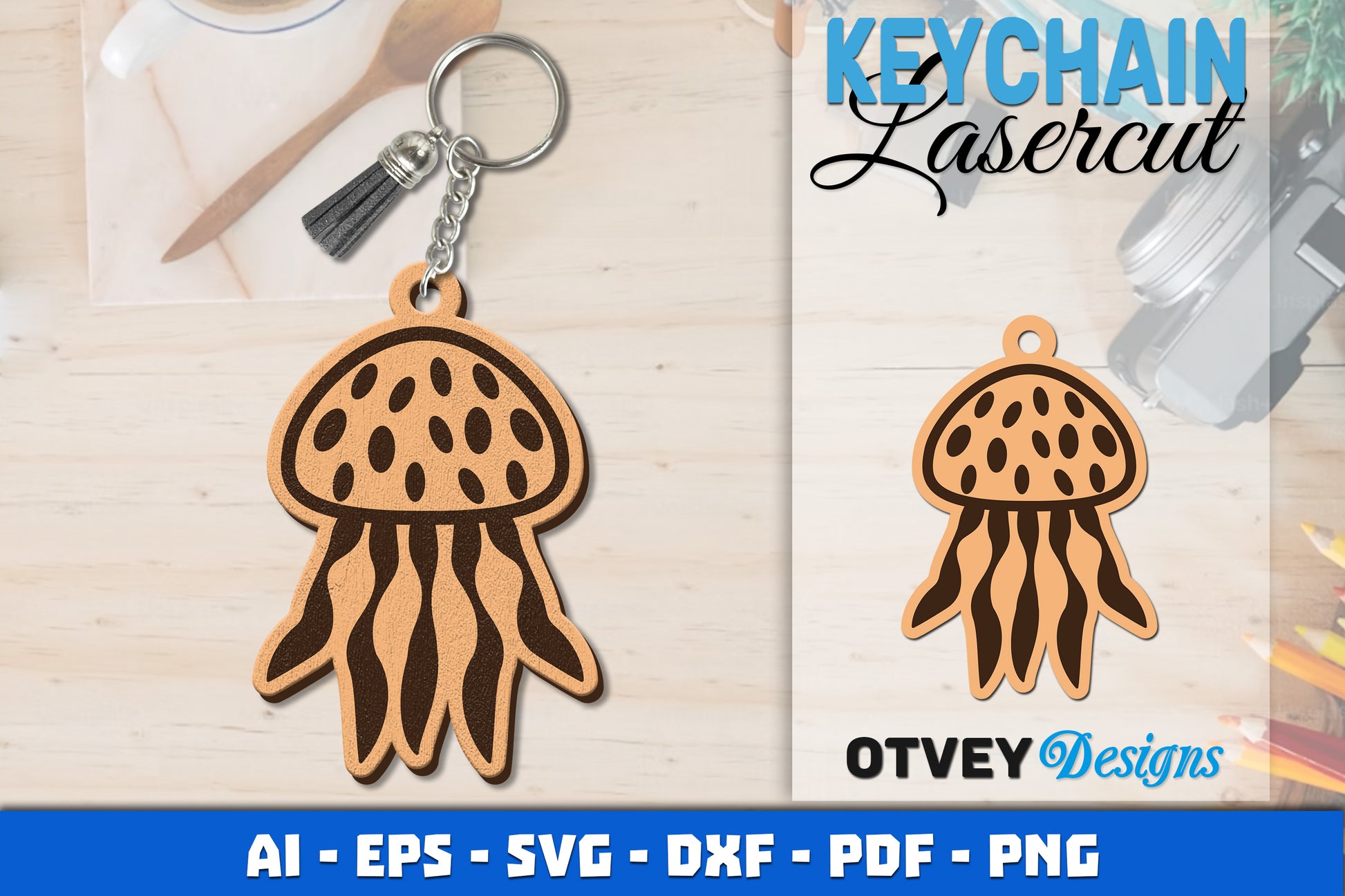 Keychain Sea Animals Lasercut SVG Bundle 811 - CraftNest - Digital Crafting and Art