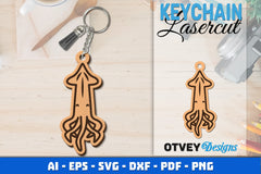 Keychain Sea Animals Lasercut SVG Bundle 1111 - CraftNest - Digital Crafting and Art