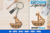 Keychain Transport Lasercut SVG Bundle