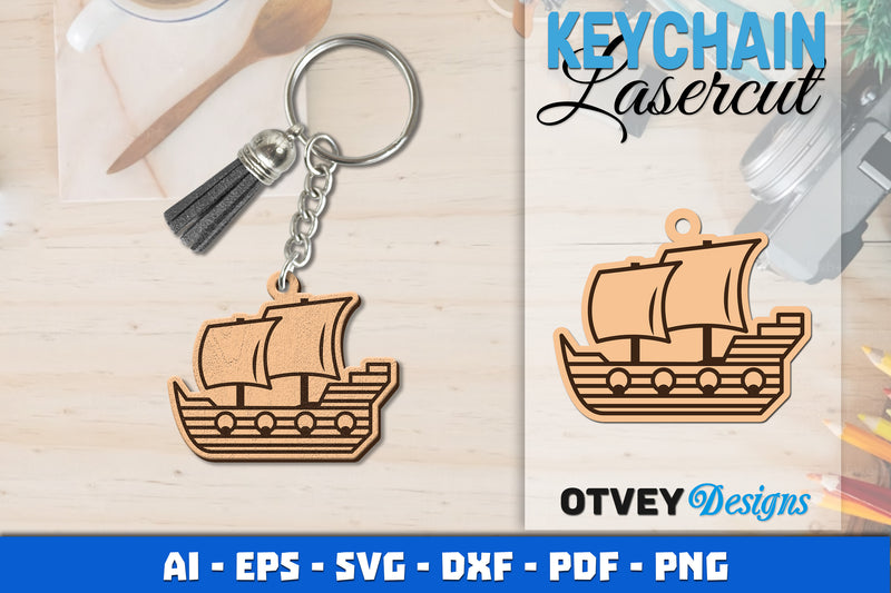 Keychain Transport Lasercut SVG Bundle 2 - CraftNest - Digital Crafting and Art
