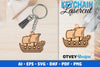 Keychain Transport Lasercut SVG Bundle
