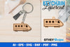 Keychain Transport Lasercut SVG Bundle