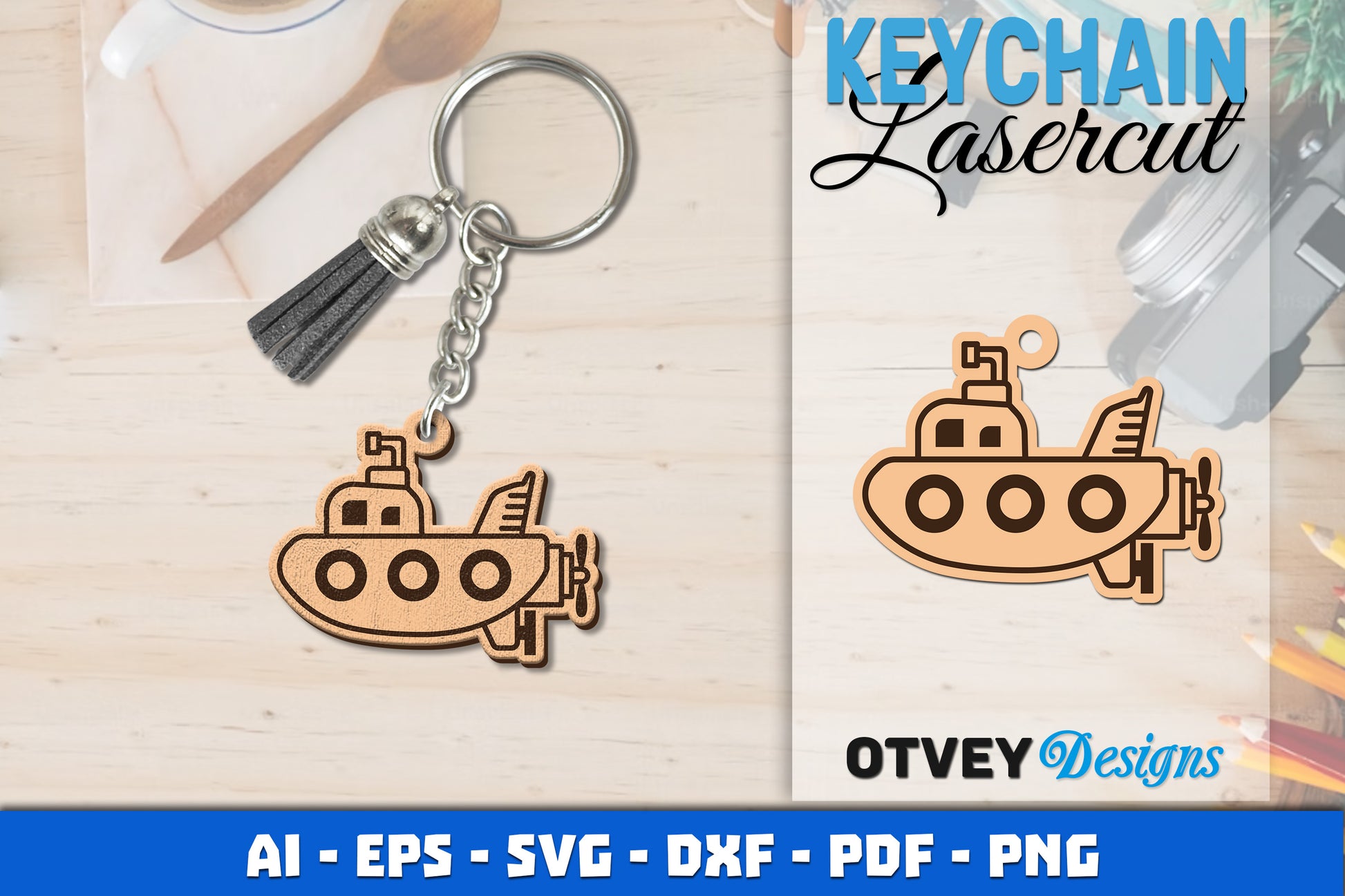 Keychain Transport Lasercut SVG Bundle 10 - CraftNest - Digital Crafting and Art