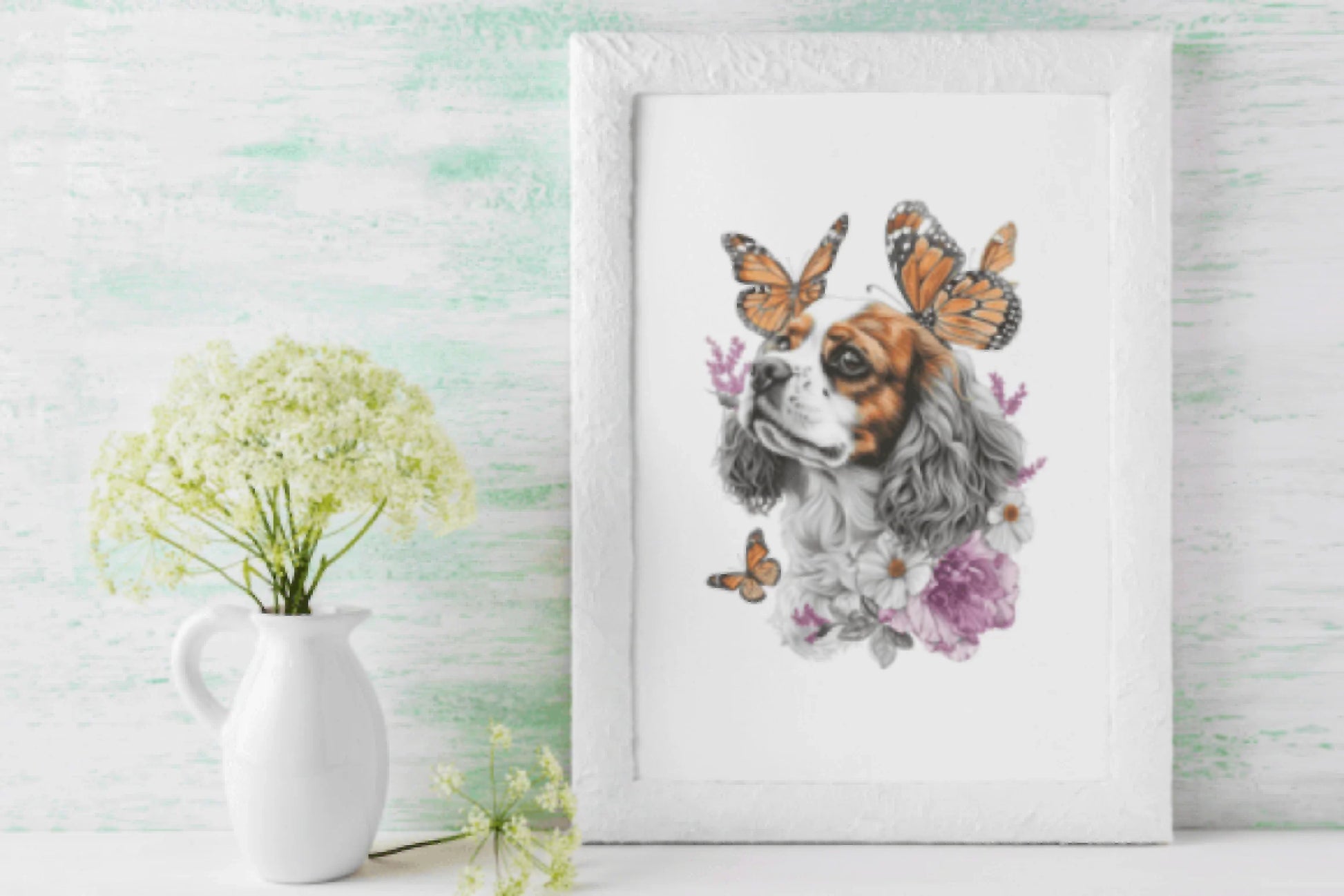 King Charles Cavalier Dog Clipart Bundle - CraftNest - Digital Crafting and Art