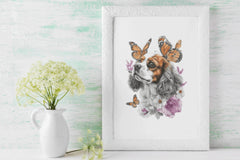 King Charles Cavalier Dog Clipart Bundle - CraftNest - Digital Crafting and Art