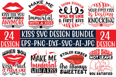 Kiss SVG Bundle 1 - CraftNest - Digital Crafting and Art