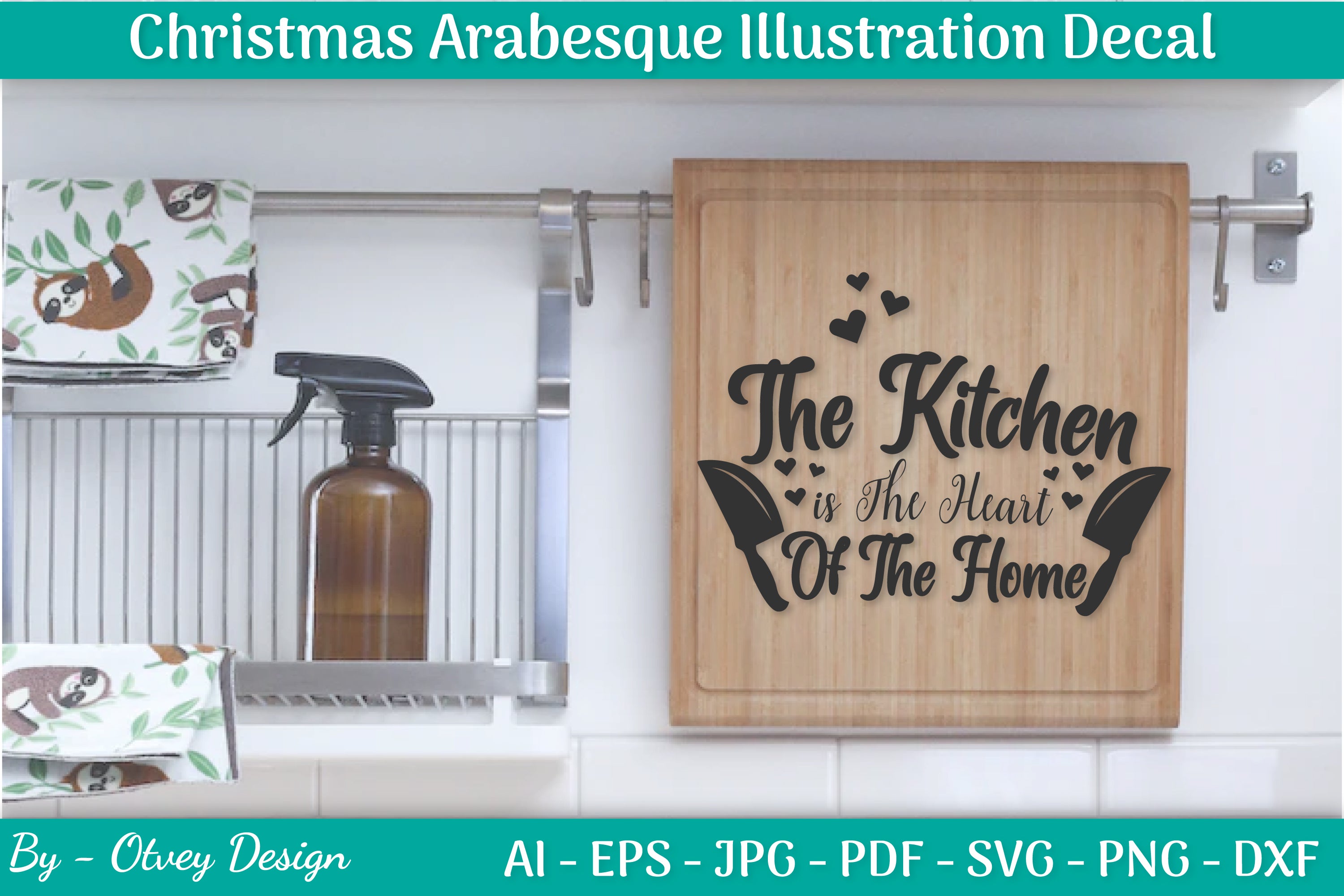 Kitchen Decal SVG Bundle