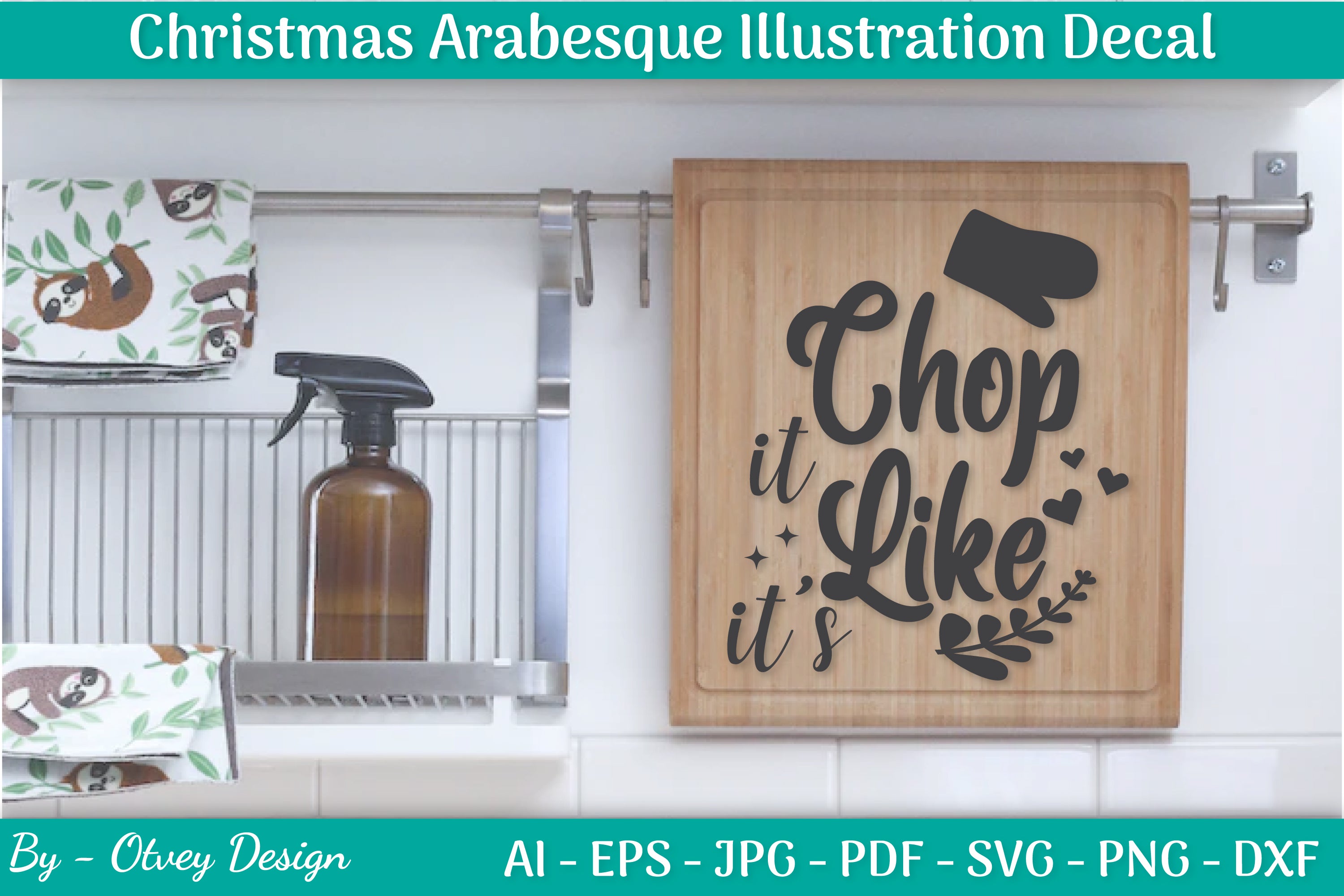 Kitchen Decal SVG Bundle