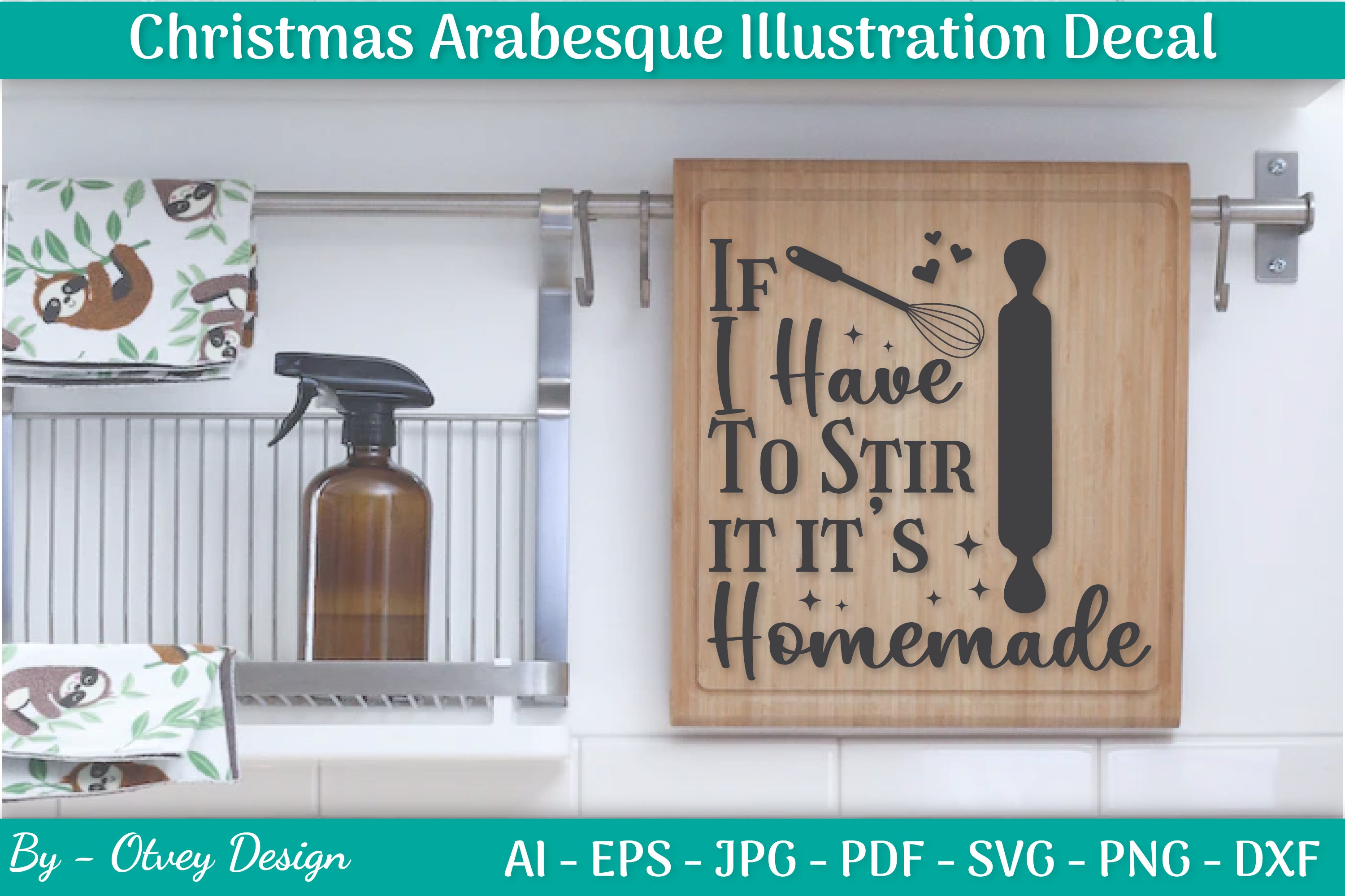 Kitchen Decal SVG Bundle