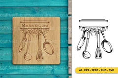 Kitchen Baking Split Monogram SVG Bundle - CraftNest - Digital Crafting and Art