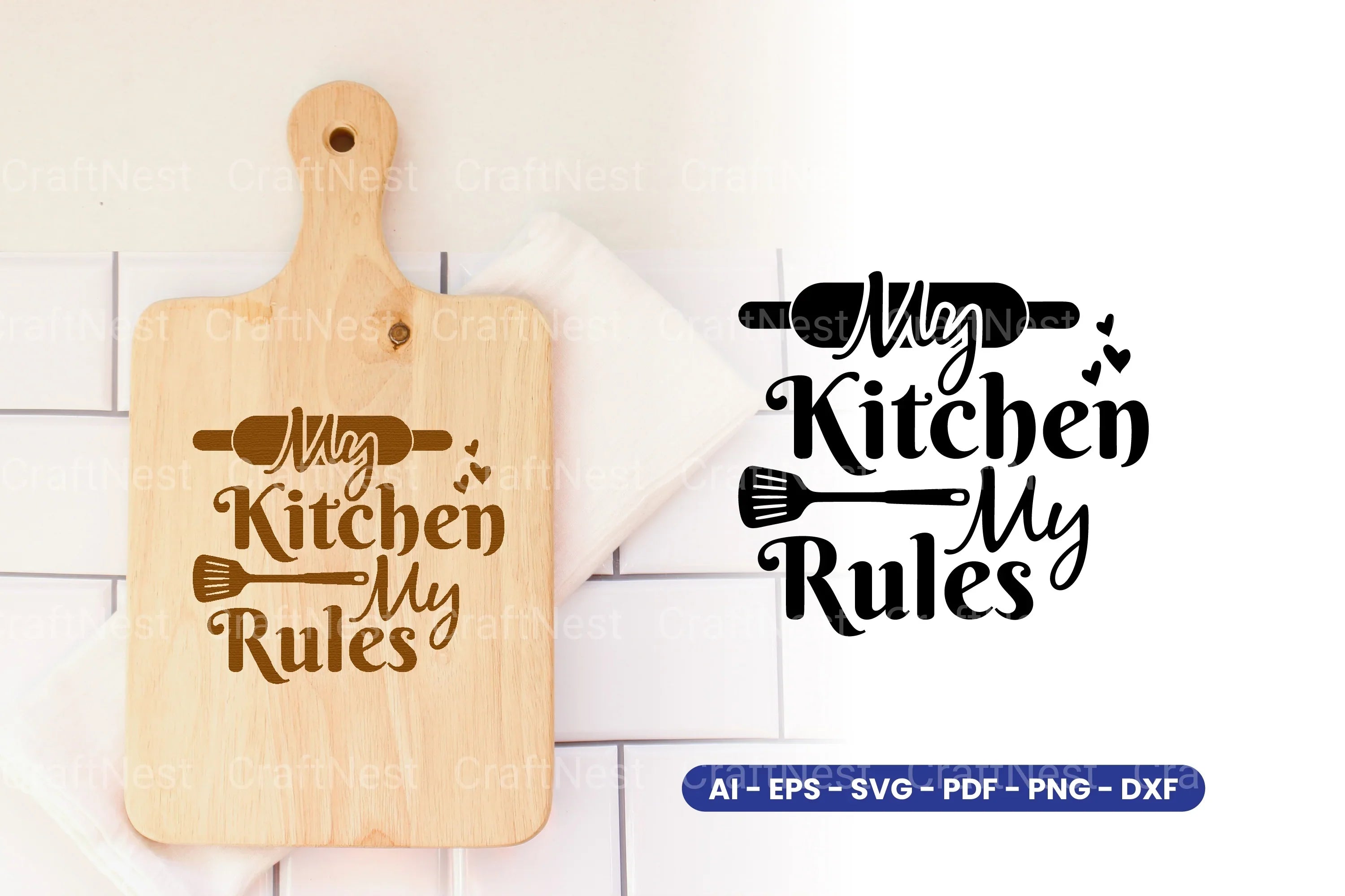 Kitchen Quote SVG Bundle - CraftNest - Digital Crafting and Art