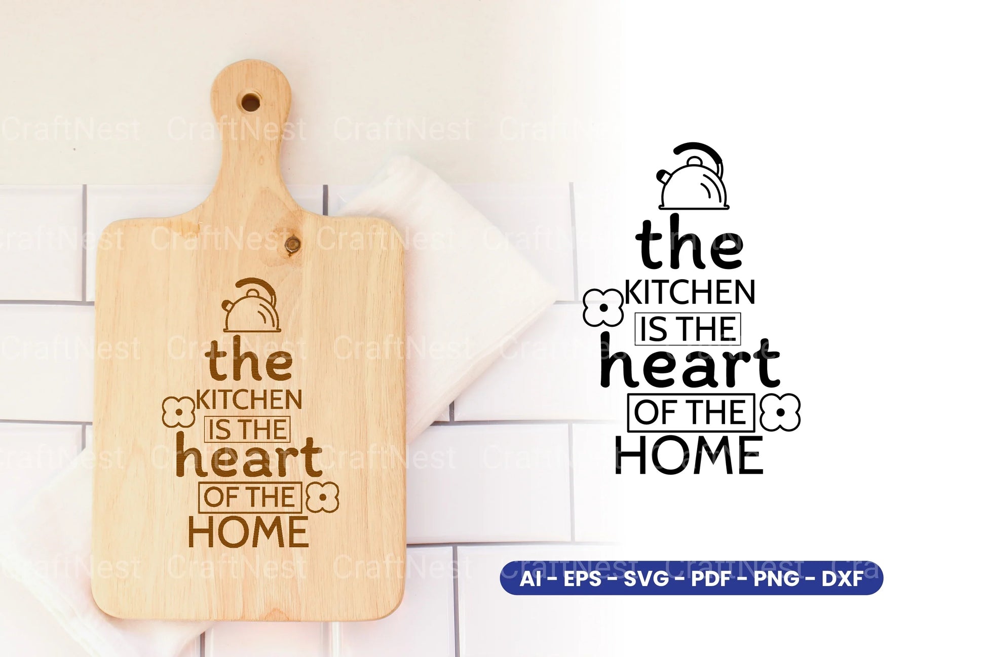 Kitchen Quote SVG Bundle - CraftNest - Digital Crafting and Art