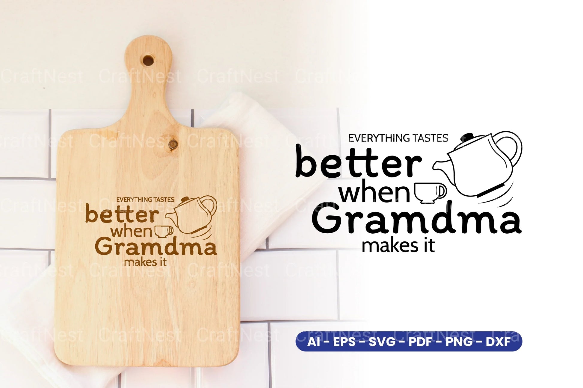Kitchen Quote SVG Bundle - CraftNest - Digital Crafting and Art