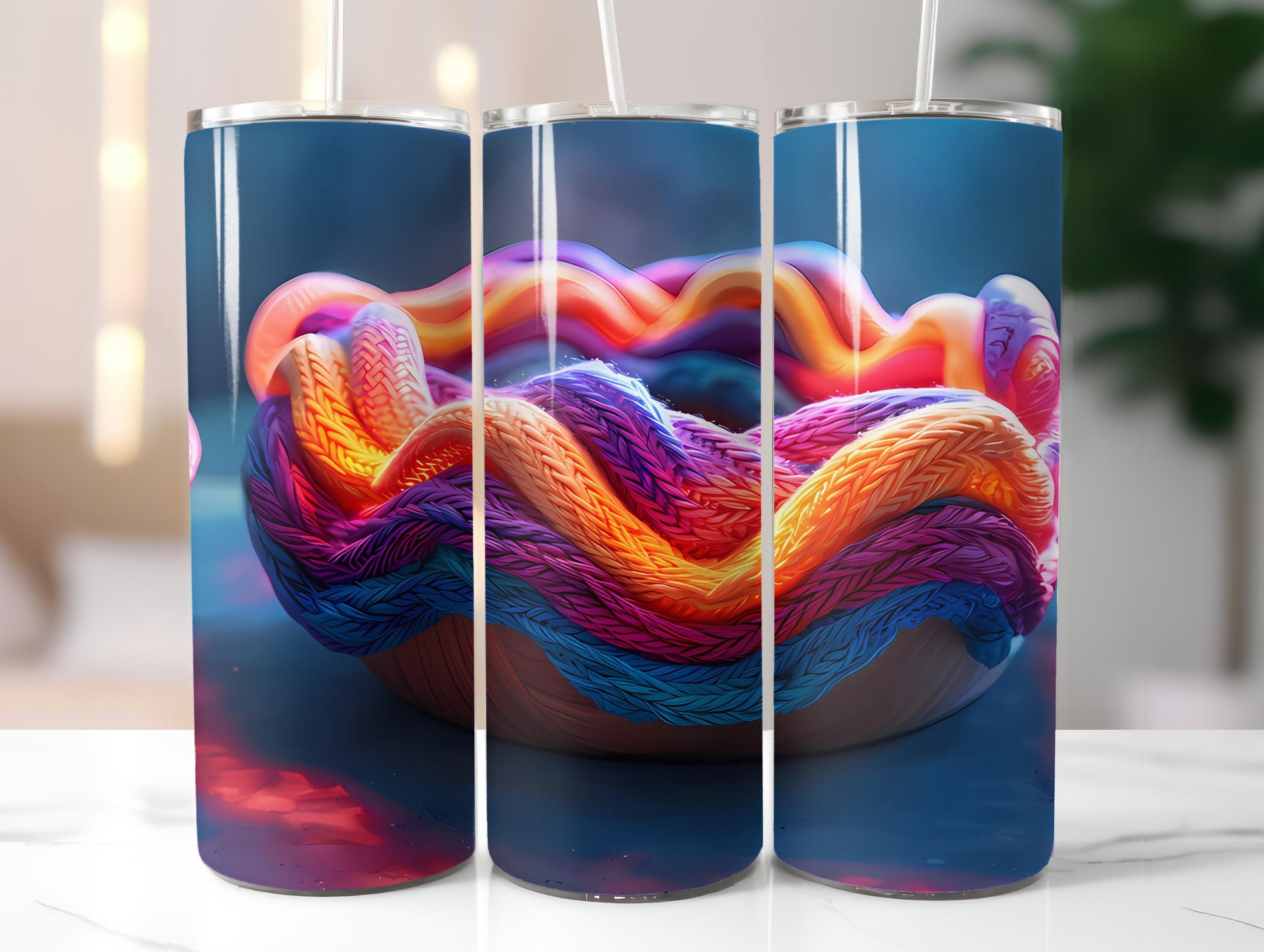 Knitting 3 Tumbler Wrap - CraftNest - Digital Crafting and Art