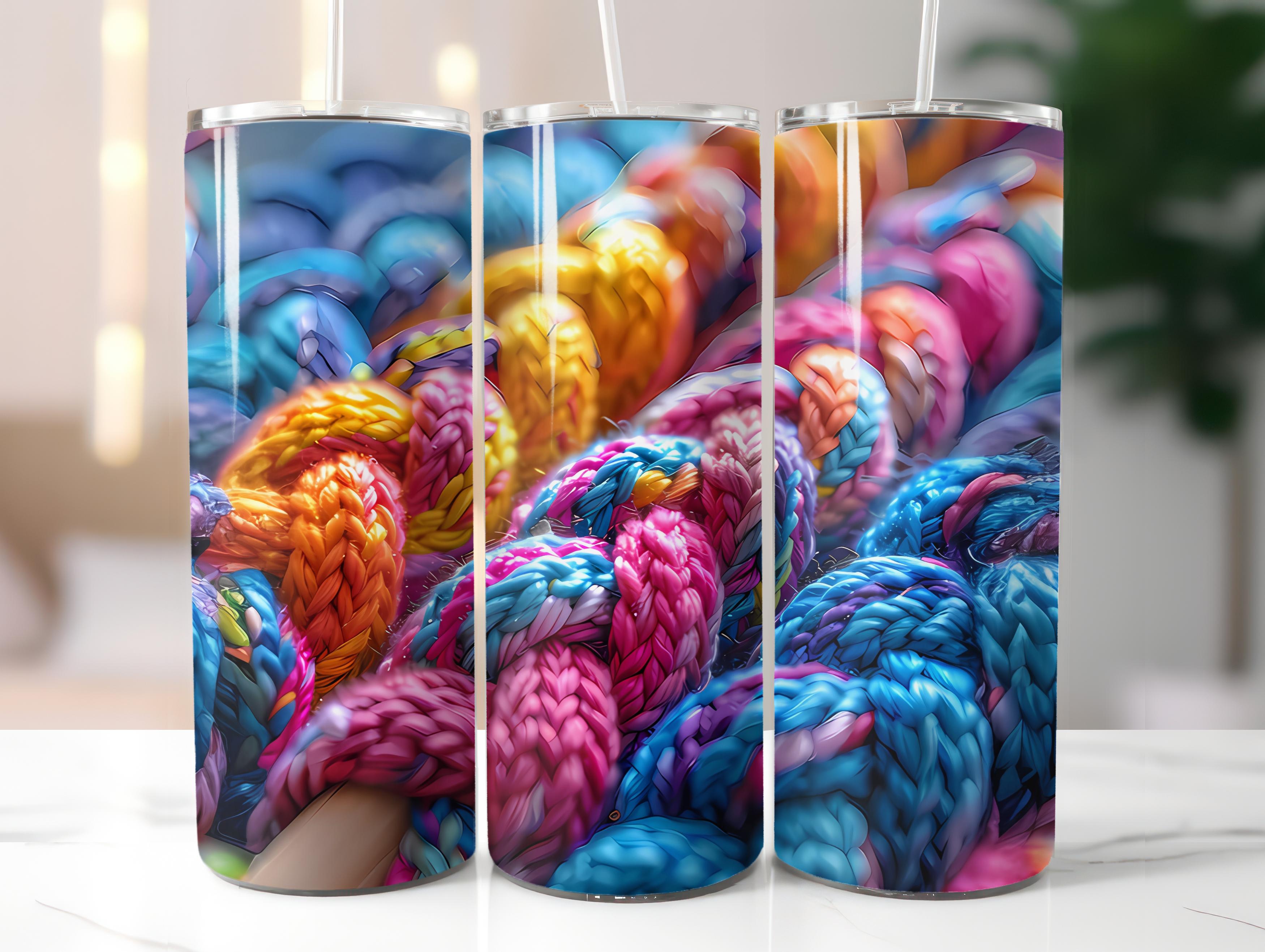 Knitting 7 Tumbler Wrap - CraftNest - Digital Crafting and Art