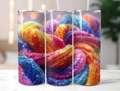 Knitting 3 Tumbler Wrap - CraftNest - Digital Crafting and Art