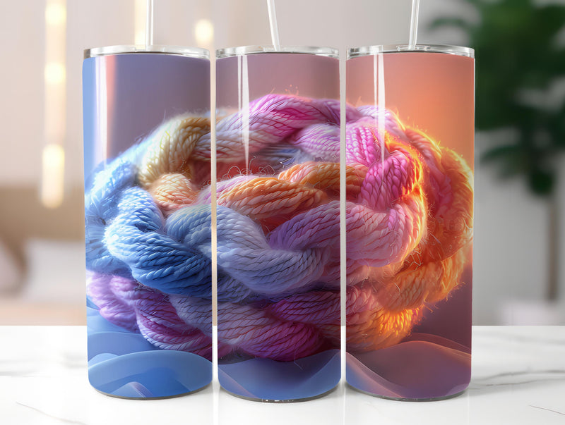 Knitting 1 Tumbler Wrap - CraftNest - Digital Crafting and Art