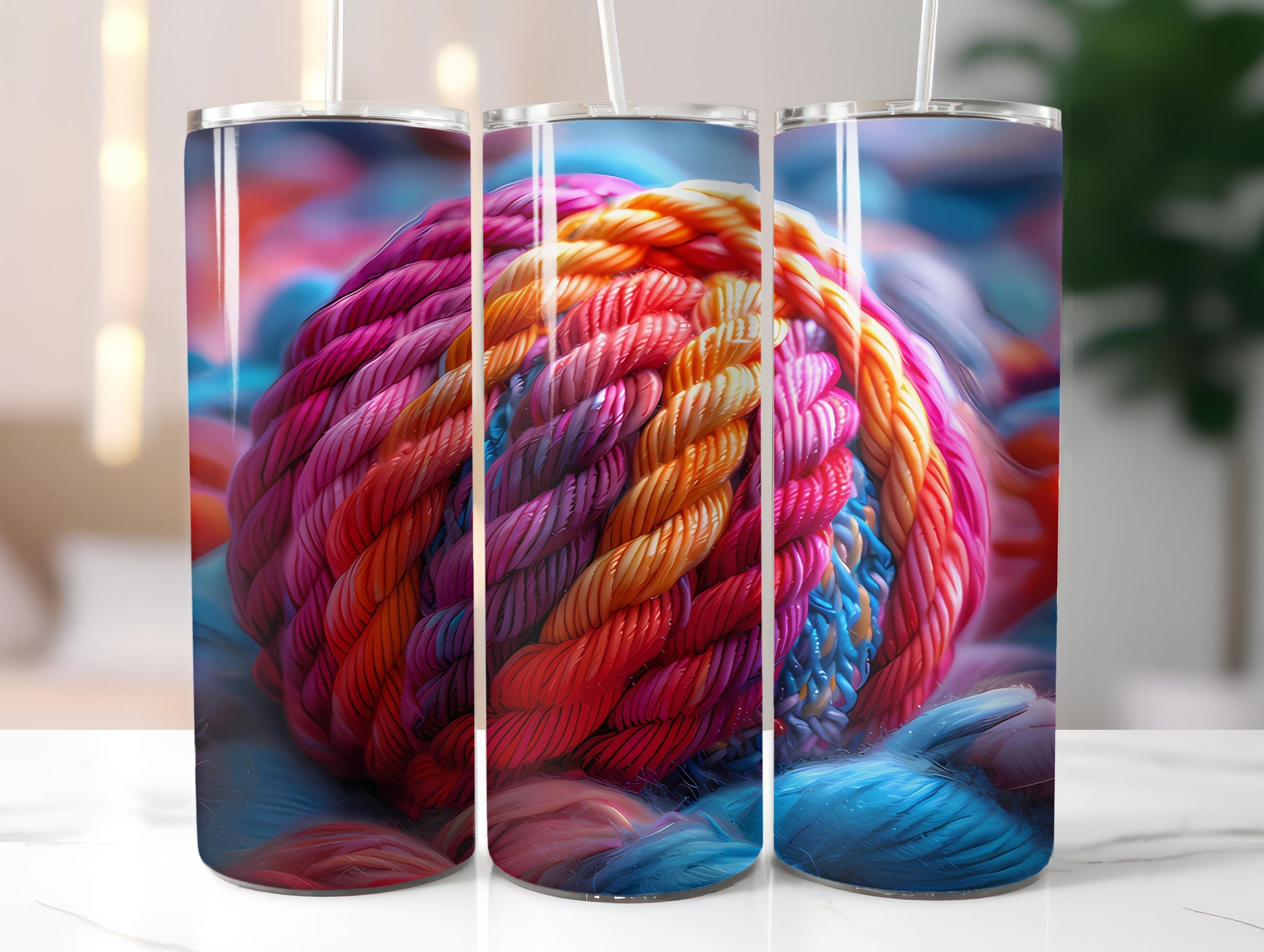 Knitting 2 Tumbler Wrap - CraftNest - Digital Crafting and Art