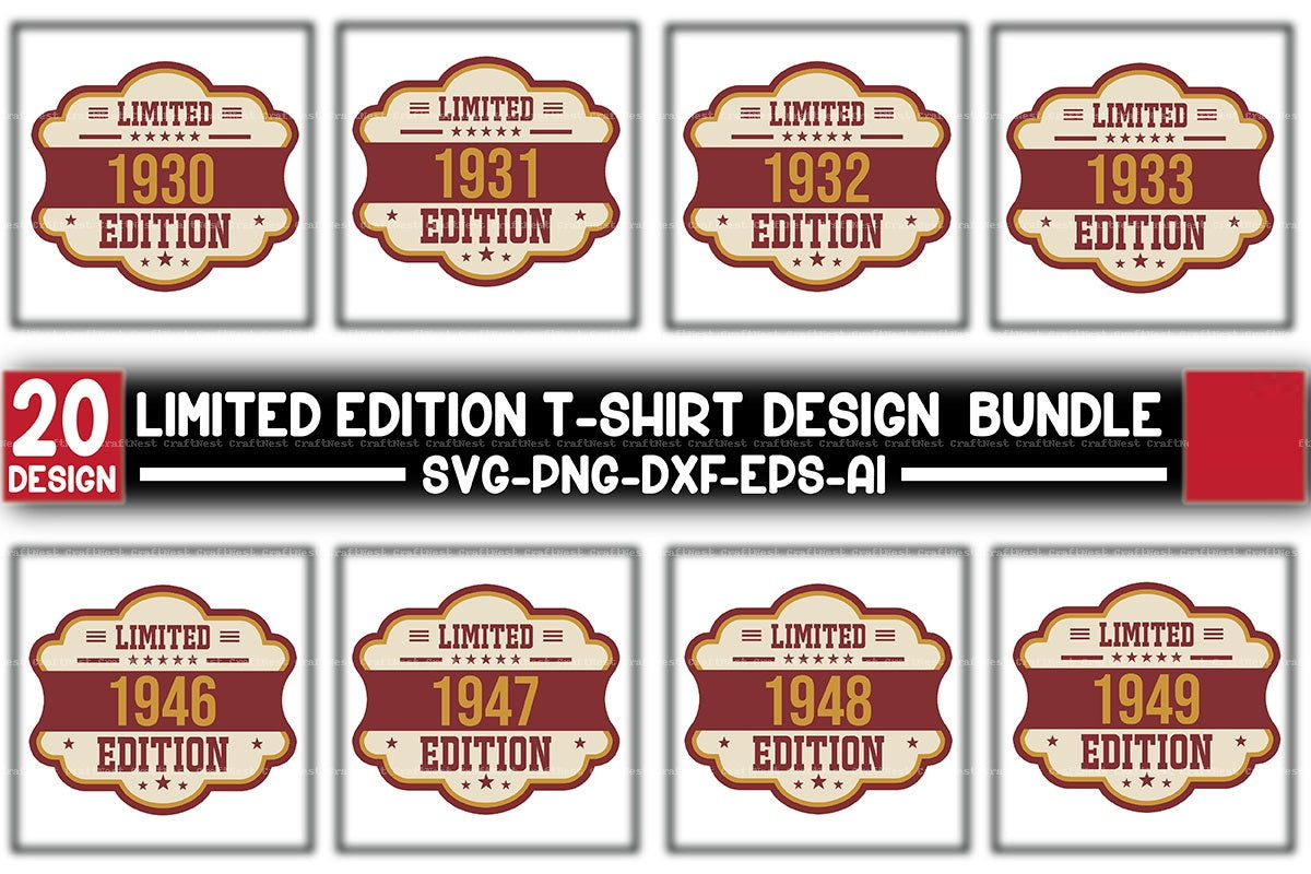 Limited Edition SVG Bundle 1
