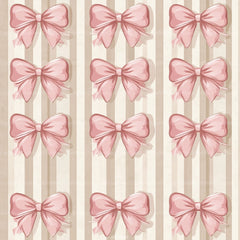 Coquette Bow Pattern Seamless Digital Paper - CraftNest - Digital Crafting and Art