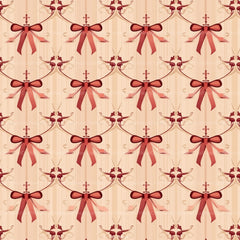 Coquette Bow Pattern Seamless Digital Paper - CraftNest - Digital Crafting and Art