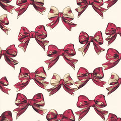 Coquette Bow Pattern Seamless Digital Paper - CraftNest - Digital Crafting and Art