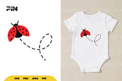Ladybug Path SVG Bundle - CraftNest - Digital Crafting and Art