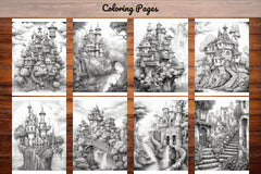 Boho Landscape Coloring Book - CraftNest - Digital Crafting and Art