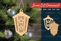 Lantern Laser Cut Ornament SVG Bundle - CraftNest - Digital Crafting and Art