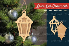 Lantern Laser Cut Ornament SVG Bundle - CraftNest - Digital Crafting and Art