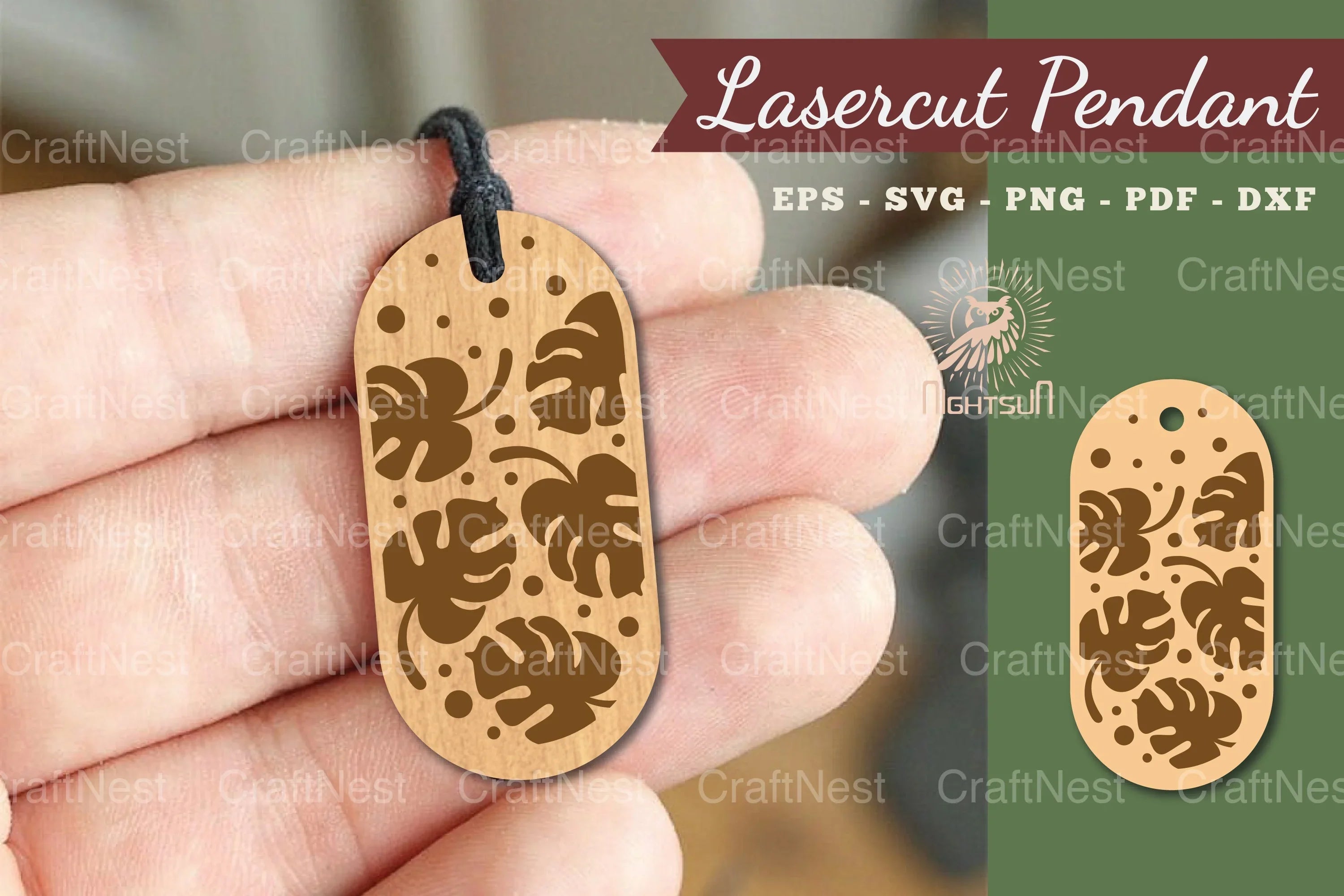4900 Leaves Lasercut Pendant Clipart Bundle - CraftNest - Digital Crafting and Art
