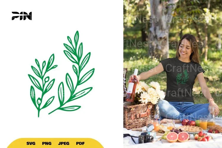 Leaves Doodle SVG Bundle - CraftNest - Digital Crafting and Art