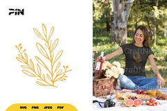 Leaves Doodle SVG Bundle - CraftNest - Digital Crafting and Art
