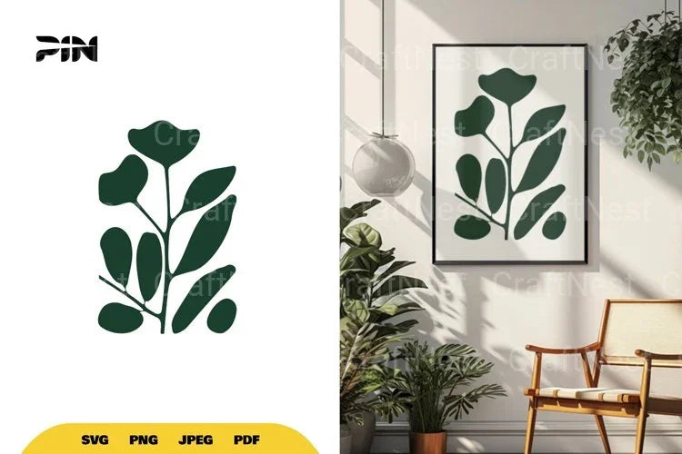 Leaves Wall Cut File SVG Bundle - Clipart Bundle - CraftNest - Digital Crafting and Art