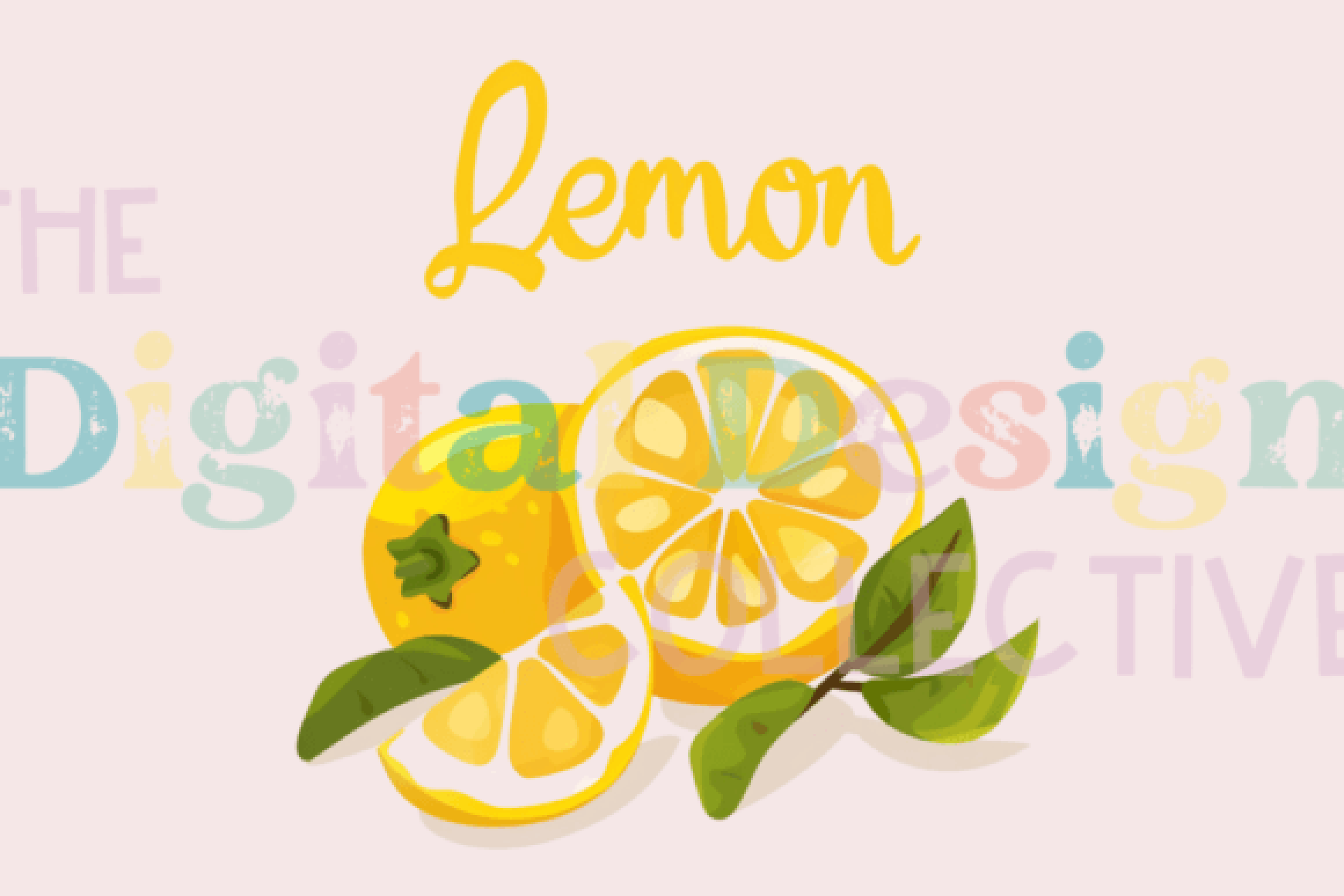 Vibrant Lemon Clipart Bundle