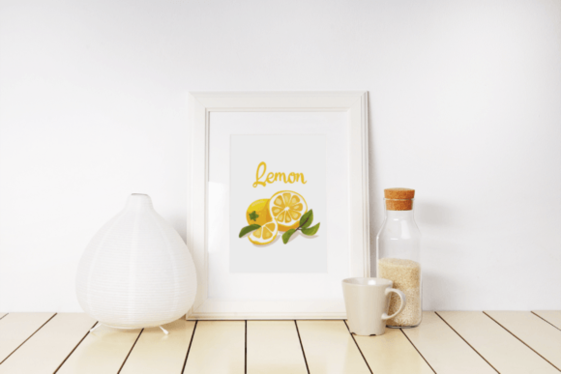 Vibrant Lemon Clipart Bundle