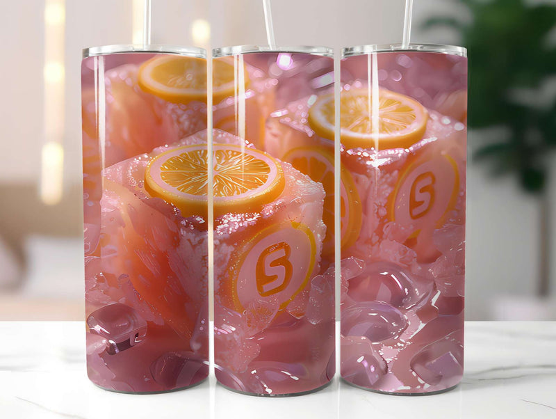 Lemon Summer 3 Tumbler Wrap - CraftNest - Digital Crafting and Art