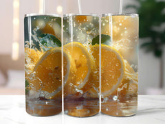 Lemon Summer 2 Tumbler Wrap - CraftNest - Digital Crafting and Art