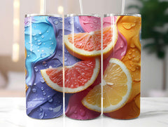 Lemon Summer 5 Tumbler Wrap - CraftNest - Digital Crafting and Art