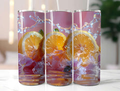 Lemon Summer 3 Tumbler Wrap - CraftNest - Digital Crafting and Art