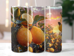 Lemon Summer 1 Tumbler Wrap - CraftNest - Digital Crafting and Art